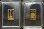 Ingots / Barren SIEGESSÄULE - BERLIN, 1/100 oz 0.9999 gold -