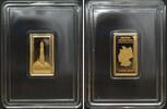 Ingots / Barren LEUCHTTURM WESTERHEVERSAND - SCHLESWIG-HOLSTEIN, 1/100 oz 0.9999 gold -