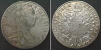 Haus Habsburg AUSTRIA Thaler 1780 Milan mint (1828-41) MARIA THERESA silver VF -