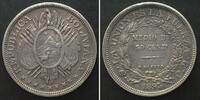  1893 Bolivien BOLIVIEN 50 Centavos 1893 PTS CB, Silber ERHALTUNG! vz