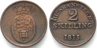 Dänemark 1815 DENMARK. 2 Skilling Rigsbanktegn 1815, FREDERIK VI, copper... 41.05 US$  +  17.60 US$ shipping