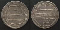 Abbasiden Abbasid, AR Dirham, AH 186 (802), Harun al-Rashid, al-Muhammadiyah mint, AU! -