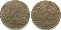 Nürnberger Rechenpfennige  NUREMBERG. Counter FLOREAT COMMERCIUM about 1800 by Lauer, brass 24mm VF+