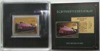 Tschad CHAD 3000 Francs (2020) Baureihe 05 002, HISTORIC STEAM LOCOMOTIVES Gold -