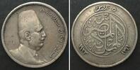 &Auml;gypten 1923 EGYPT 5 Piastres 1923 FUAD I silver VF+ ss+ 28.89 US$26.58 US$  +  40.47 US$ shipping