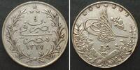 &Auml;gypten 1912 EGYPT. 5 Qirsh AH 1327/4 H (1912) MUHAMMAD V, silver XF! vz 57.80 US$52.02 US$  +  40.47 US$ shipping