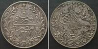&Auml;gypten 1913 EGYPT. 10 Qirsh AH 1327/6 H (1913) MUHAMMAD V, silver AU! vz+ 57.80 US$54.33 US$  +  40.47 US$ shipping