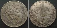 &Auml;gypten 1911 EGYPT. 20 Qirsh AH 1327/3 H (1911) MUHAMMAD V, silver VF-XF... 115.61 US$109.83 US$  +  40.47 US$ shipping