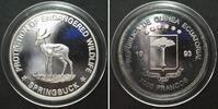 &Auml;quatorialguinea 1993 EQUATORIAL GUINEA 7000 Francos 1993 SPRINGBUCK sil... 173.42 US$150.30 US$  +  40.47 US$ shipping