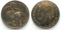 Italien ITALY 1 Lira 1946 Replica FAC SIMILE magnetic -