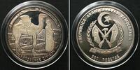Sahara SAHARAWI ARAB D.R. 500 Pesetas 1990 CAMEL silver Proof SCARCE! -
