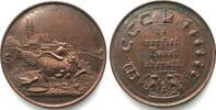 Schweiz - Medaillen BASEL Medal 1856, 500 YEARS EARTHQUAKE by Burckhardt, Bronze 45mm -