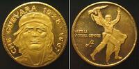 Italien - Medaillen CHE GUEVARA - HASTA LA VICTORIA SIEMPRE Medal ND (1960s) gilt bronze 35mm -