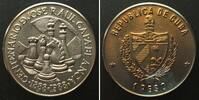 Kuba CUBA 1 Peso 1988 Chess JOSE RAUL CAPABLANCA Cu-Ni BU -