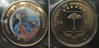 Äquatorialguinea EQUATORIAL GUINEA 1000 Francos 1994 KINGFISHER Cu-Ni COLORED -