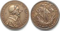 Frankreich - Jetons France RICHELIEU Jeton 1634 (offic. restrike 1879) HOC DUCE TVTA silver # 93761
