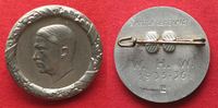 Deutschland - Marken und Zeichen 3RD REICH - WHW DONATION PIN 1935-36 ADOLF HITLER Alu 30mm aUNC # 94616