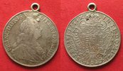Haus Habsburg AUSTRIA 1/2 Thaler 1755 HA FRANZ I silver VF/VF+ SCARCE! # 94796