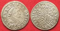 Haus Habsburg AUSTRIA 3 Kreuzer 1627 Graz mint FERDINAND II silver XF-UNC!!! # 94849