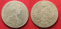 Haus Habsburg AUSTRIA Maria Theresa Thaler 1780 (Birmingham 1952-1955) silver aXF # 94961