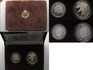 San Marino SAN MARINO 500 Lire & 1000 Lire 1990 SOCCER WORLD CUP silver SCARCE! # 93544