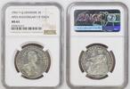 DENMARK 2K DENMARK 2 Kroner 1903 40th Ann. of Reign CHRISTIAN IX silver NGC MS 63 -