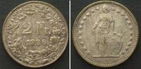Schweiz SWITZERLAND 2 Francs 1936, contemporary counterfeit, RARE! -