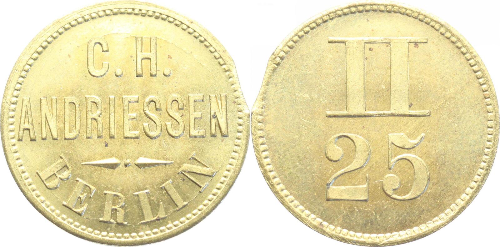 Thale (Harz) 25 пфенниг 1922. Тхале (Гарц) 25 пфенниг 1922.