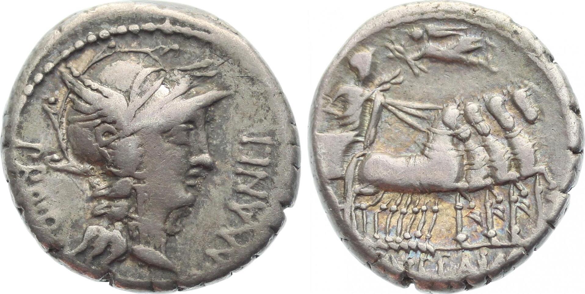 Römische Republik 21 DM L. Cornelius Sulla Felix, L. Manilius Torquatus