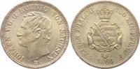 Sachsen-Albertinische Linie 1/6 Taler Johann 1854-1873. Picture