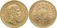Württemberg 20 Mark Gold Karl 1864-1891. Picture