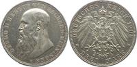 Sachsen-Meiningen 3 Mark Georg II. 1866-1914. Picture