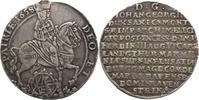 Sachsen-Albertinische Linie 1/2 Taler Johann Georg II. 1656-1680.