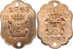 Nürnberg-Rechenpfennige und Marken Hundesteuermarke Marken und Zeichen 1500-1950. -