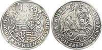Mansfeld-vorderortische Linie zu Bornstedt Taler Bruno II., Wilhelm I., Johann Georg IV. und Volrad VI. 1605-1615. -