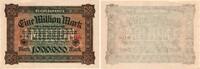 Allgemein 1 Mio.Mark Banknoten Deutsches Reich 1874-1945. -