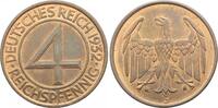 Weimarer Republik 4 Reichspfennig -