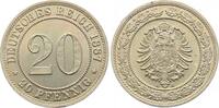 Kleinmünzen 20 Pfennig -