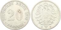 Kleinmünzen 20 Pfennig -