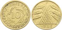 Weimarer Republik 10 Reichspfennig -