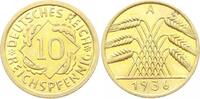 Weimarer Republik 10 Reichspfennig -