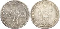Braunschweig - Calenberg - Hannover 1/6 Ausbeutetaler Georg I. 1714-1727. -