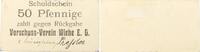 Wiehe 50 Pfennig -