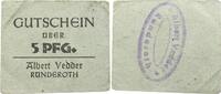 Ründeroth 5 Pfennig Rheinland -