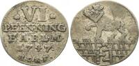 Anhalt-Bernburg VI Pfennig Victor Friedrich 1721-1765. -