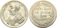 Anhalt-Zerbst Ag-Medaille von Christian Wermuth oJ Johann August 1718-1742. -