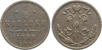 Russland 1/2 Kopeke Nicolaus II. 1894-1917. -