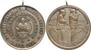 Anhalt-Frose Tragbare versilberte Bronzemedaille Medaillen 1900-1950. -