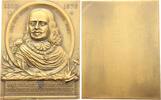 Niederlande Bronzeplakette Medaillen und Plaketten 1500-1900. -