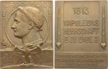 Befreiungskriege und Napoleon und seine Zeit Bronzeplakette Napoleon 1769-1821. -